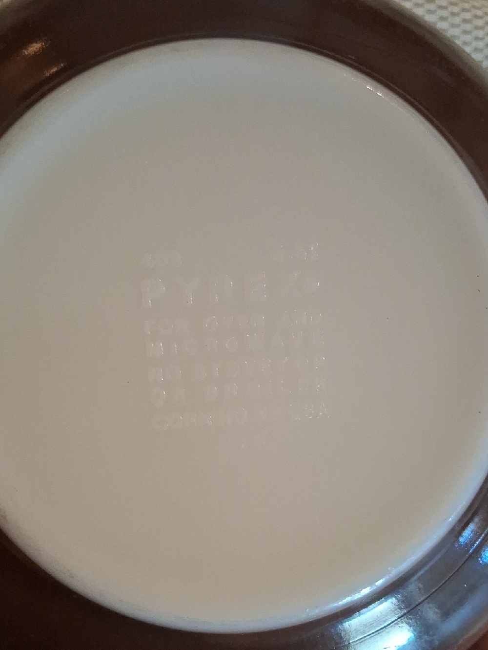 PYREX 401 402 493 Woodland Nesting Mixing Bowls Set Of 3 - Picture 5 of 12
